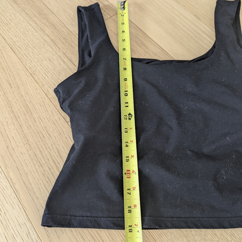 2 x Fabletics XL Oasis Twist Tops Black - Picture 6 of 11